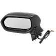 2011 Acura RDX - Driver Side Mirror, Power Adjust, Heated, Paintable, Manual Folding, In-housing Signal Light, No Blind Spot Feature, With Memory, No Puddle Light, No Auto-Dimming