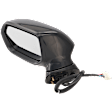 2011 Acura RDX - Driver Side Mirror, Power Adjust, Heated, Paintable, Manual Folding, In-housing Signal Light, No Blind Spot Feature, With Memory, No Puddle Light, No Auto-Dimming