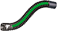 1965 GMC G1000 Series - Radiator Hose, Lower, Truck, With Extra Cooling, Rubber, 3.8L 6Cyl, Professional Series