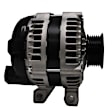 2017 Chevrolet Equinox - Alternator, With Standard Pulley, Family Nd-Hp, Unit Mfr Nd, Amps 150, Pulley 6S, Fan If, Regulator Ir, Clock 12:30, Remanufactured, 3.6L, Professional Series
