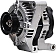 2009 Chevrolet Impala - Alternator, CLock 9:00; Fan IF; Pulley S; With 150 amp Nippondenso alt., Remanufactured, 3.9L 6Cyl, OE Replacement Series