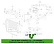 2021 Chevrolet Trax - Radiator Hose, Lower, AWD, 1.4L 4Cyl