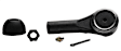45A0620 Front, Driver or Passenger Side, Outer Tie Rod End, Professional Series