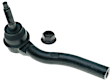 45A0949 Front, Driver Side, Outer Tie Rod End, Professional Series