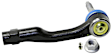 45A10055 Front Or Rear, Driver Side, Outer Tie Rod End, Professional Series