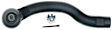 45A1087 Front Or Rear, Driver Side, Outer Tie Rod End, Gold Series