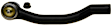 45A1276 Tie Rod End, Professional Series