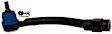 45A2545 Front or Rear, Driver Side, Outer Tie Rod End, Gold Series