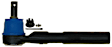 45A2547 Driver Side, Outer Tie Rod End, Gold Series