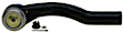 45A2547 Driver Side, Outer Tie Rod End, Gold Series