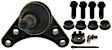 45D0136 Front, Upper Ball Joint Professional Series