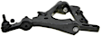 45D10186 Front, Passenger Side, Lower Control Arm, With ball joint(s), Steel, Professional Series