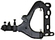 45D10186 Front, Passenger Side, Lower Control Arm, With ball joint(s), Steel, Professional Series