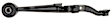 45D10461 Front, Passenger Side, Lower Control Arm, Without ball joint(s), Steel, Professional Series