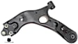 45D10486 Front, Passenger Side, Lower Control Arm, With ball joint(s), Steel, Professional Series