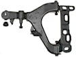 45D2497 Front, Passenger Side, Lower Control Arm, Professional Series