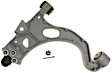 45D3541 Front, Driver Side, Lower Control Arm, Professional Series