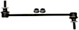 45G1886 Front, Driver Side or Passenger Side Sway Bar Link, Professional Series
