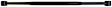 45G25070 Track Bar - Black, Direct Fit, Sold Individually