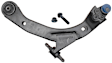 2007 Pontiac G5 - Front, Driver Side, Lower Control Arm, Contains Ball and Socket Design Vertical Bushing; with FE1 Soft Ride Suspension, Professional Series