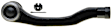 46A0589A Front, Passenger Side, Outer Tie Rod End, Advantage Series