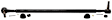 46B1125A Drag Link, Steel, Direct Fit, Sold Individually, Advantage Series