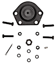 46D0062A Front, Driver or Passenger Side, Upper Ball Joint Advantage Series