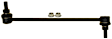 46G20776A Front, Passenger Side Sway Bar Link, Advantage Series