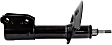 503-448 Front, Driver or Passenger Side Bare Strut, Professional Premium Gas-Charged Series
