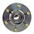 512243 Rear, Driver or Passenger Side Wheel Hub, 6 Lugs, Gold Series
