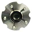 512372 Rear, Driver or Passenger Side Wheel Hub, 5 Lugs, Sensor Included, Gold Series