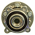 512446 Rear, Driver or Passenger Side Wheel Hub, 5 Lugs, Sensor Included, Gold Series