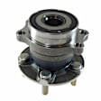 512518 Rear, Driver or Passenger Side Wheel Hub, 5 Lugs, Sensor Included, Gold Series