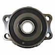 512518 Rear, Driver or Passenger Side Wheel Hub, 5 Lugs, Sensor Included, Gold Series