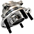 512544 Rear, Driver or Passenger Side Wheel Hub, 5 Lugs, Sensor Included, Gold Series