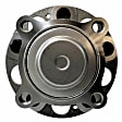 512544 Rear, Driver or Passenger Side Wheel Hub, 5 Lugs, Sensor Included, Gold Series