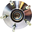 512563 Rear, Driver or Passenger Side Wheel Hub, 5 Lugs, FWD