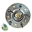 513137 Front, Driver or Passenger Side Wheel Hub, 5 Lugs, Gold Series