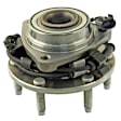 513188A Front, Driver or Passenger Side Wheel Hub, 6 Lugs, Gold Series