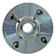 513205 Front, Driver or Passenger Side Wheel Hub, 4 Lugs, Gold Series