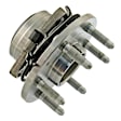 515054 Front, Driver or Passenger Side Wheel Hub, 6 Lugs, RWD, Gold Series