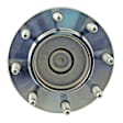 515059 Front, Driver or Passenger Side Wheel Hub, 8 Lugs, Gold Series