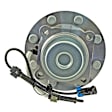 515059 Front, Driver or Passenger Side Wheel Hub, 8 Lugs, Gold Series