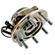 515099 Front Wheel Hub, 8 Lugs,, Gold Series