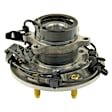 515111 Front, Passenger Side Wheel Hub, 6 Lugs, 4WD, Gold Series