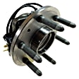 515160 Wheel Hub, 6 Lugs, Sensor Included,, Gold Series