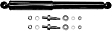 520-300 Front, Driver or Passenger Side Shock, Advantage Gas-Charged Series
