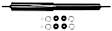 520-353 Rear, Driver or Passenger Side Shock, Advantage Series