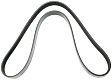 6K465 Professional Series Serpentine Belt - Direct Fit, Sold individually