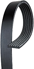 6K544 Professional Series Serpentine Belt - Serpentine belt, Direct Fit, Sold Individually